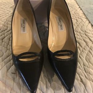 Jimmy Choo heels chocolate/ brown size 40.5